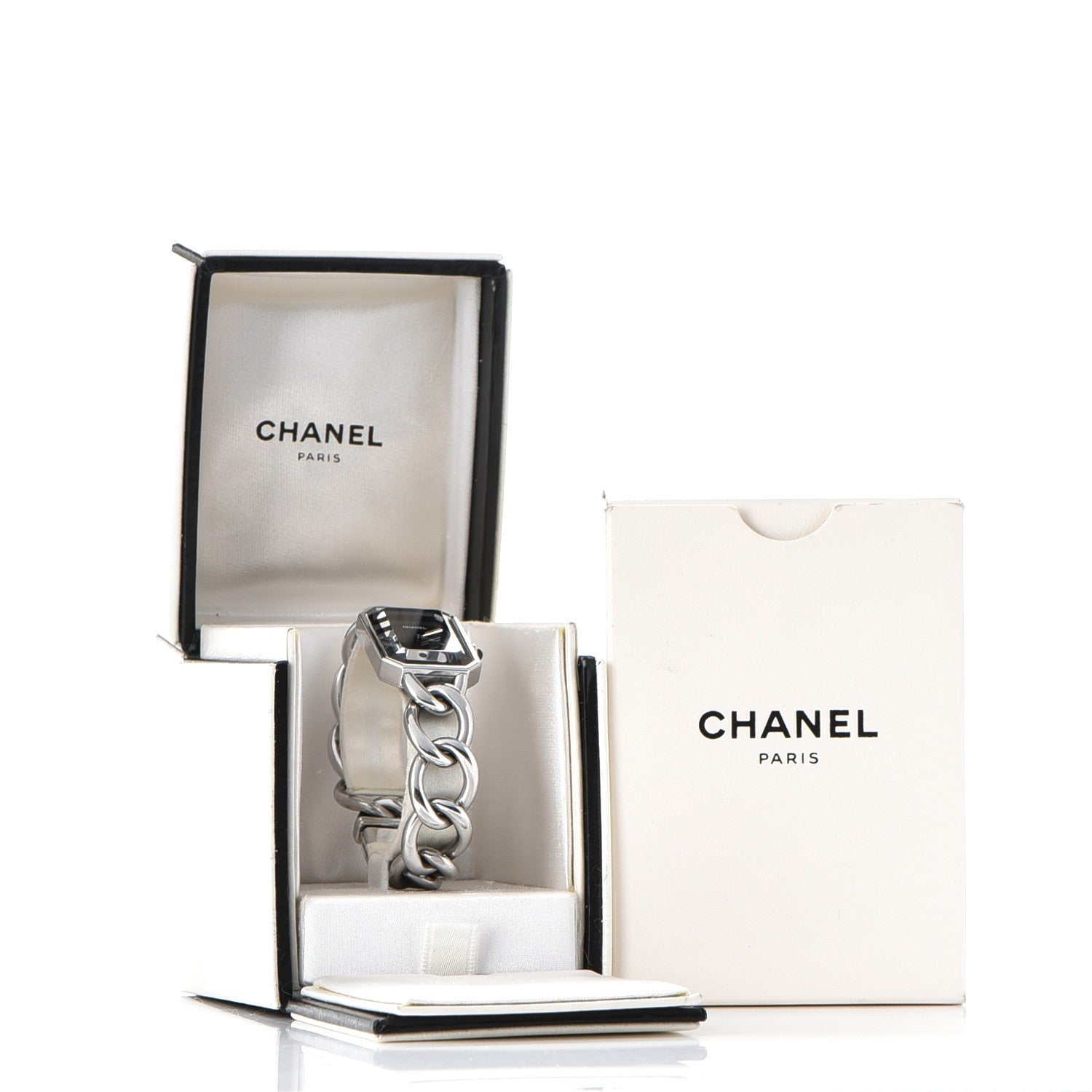 Chanel Stainless Steel 20mm Chain Premiere Quartz Watch S 7 of 7