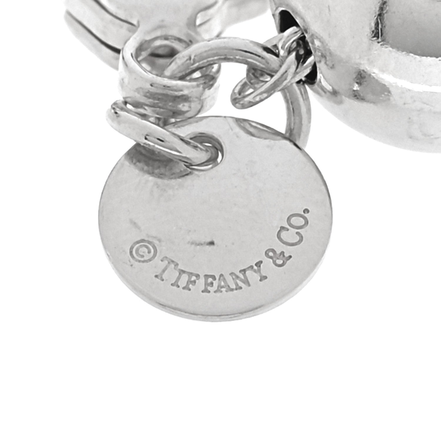 Tiffany Sterling Silver 10mm Hardwear Ball Bracelet 4 of 4