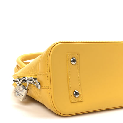Louis Vuitton Epi Alma BB Citron 8 of 9