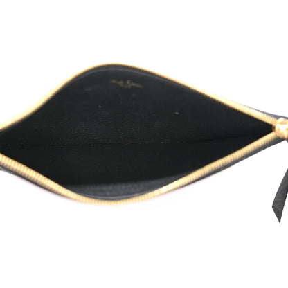 Louis Vuitton Empreinte Monogram Giant Crafty Pochette Felicie Zippered Insert Black 5 of 9