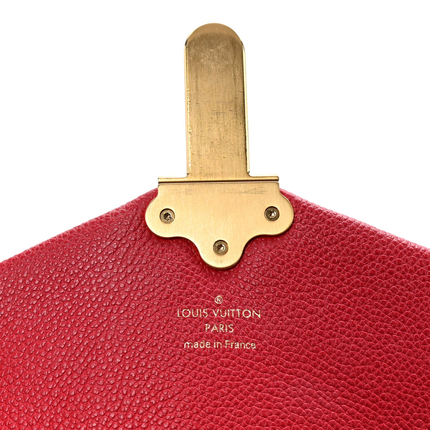 Damier Ebene Clapton Backpack Scarlet