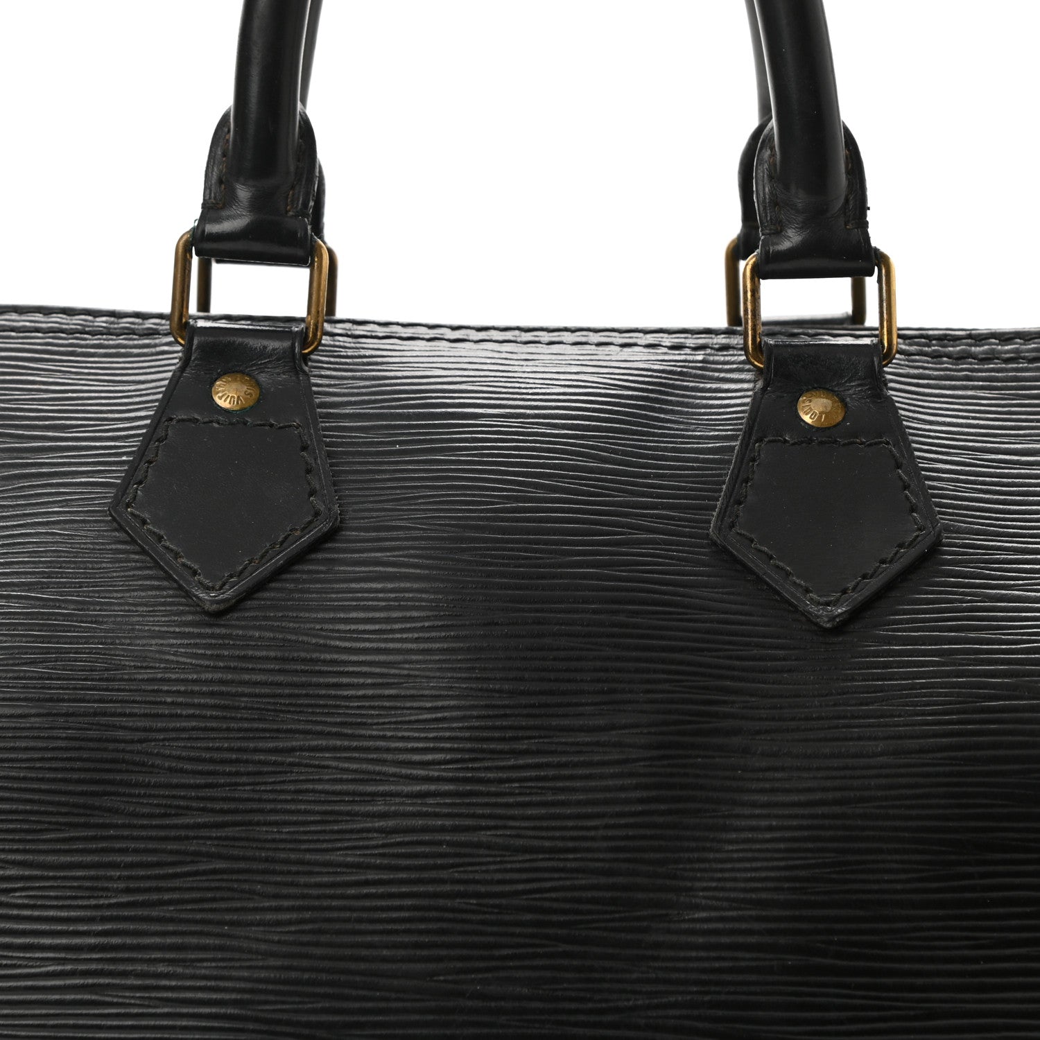 Louis Vuitton Epi Speedy 25 Black 9 of 11