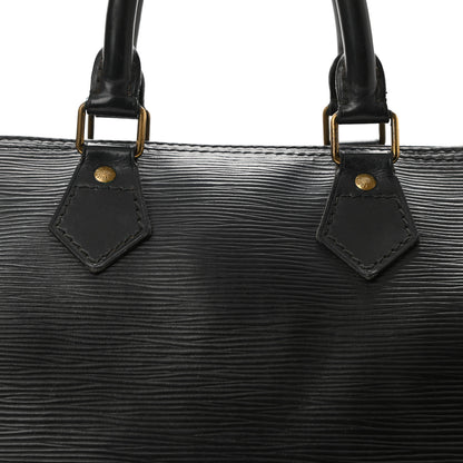 Louis Vuitton Epi Speedy 25 Black 9 of 11