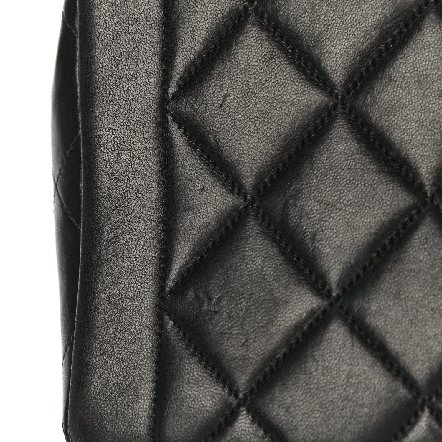 Chanel Lambskin Quilted Medium Single Flap Black 13 of 37