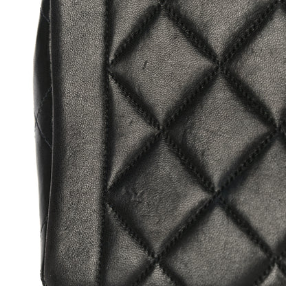 Chanel Lambskin Quilted Medium Single Flap Black 13 of 37