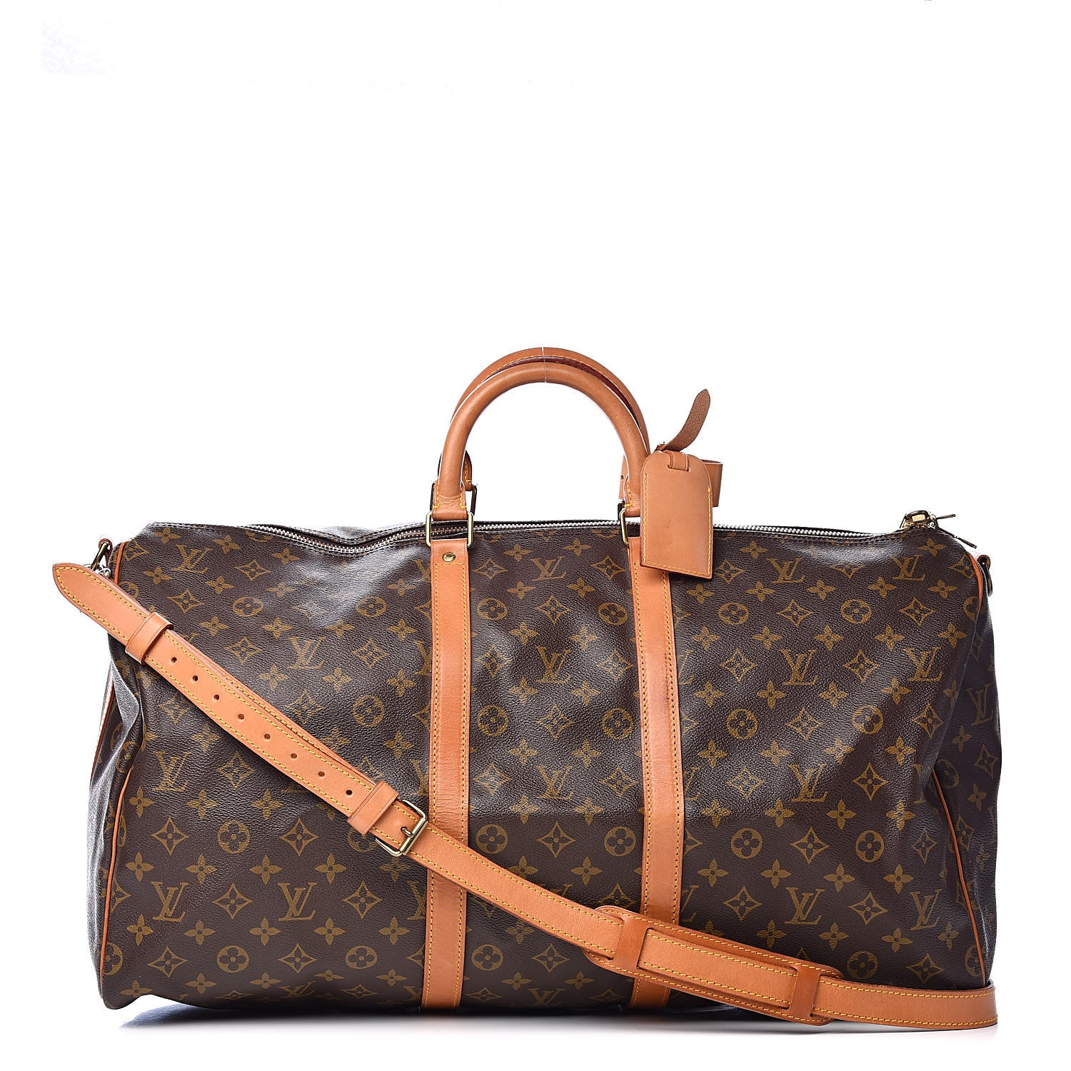 Louis Vuitton Monogram Keepall Bandouliere 55 1 of 21