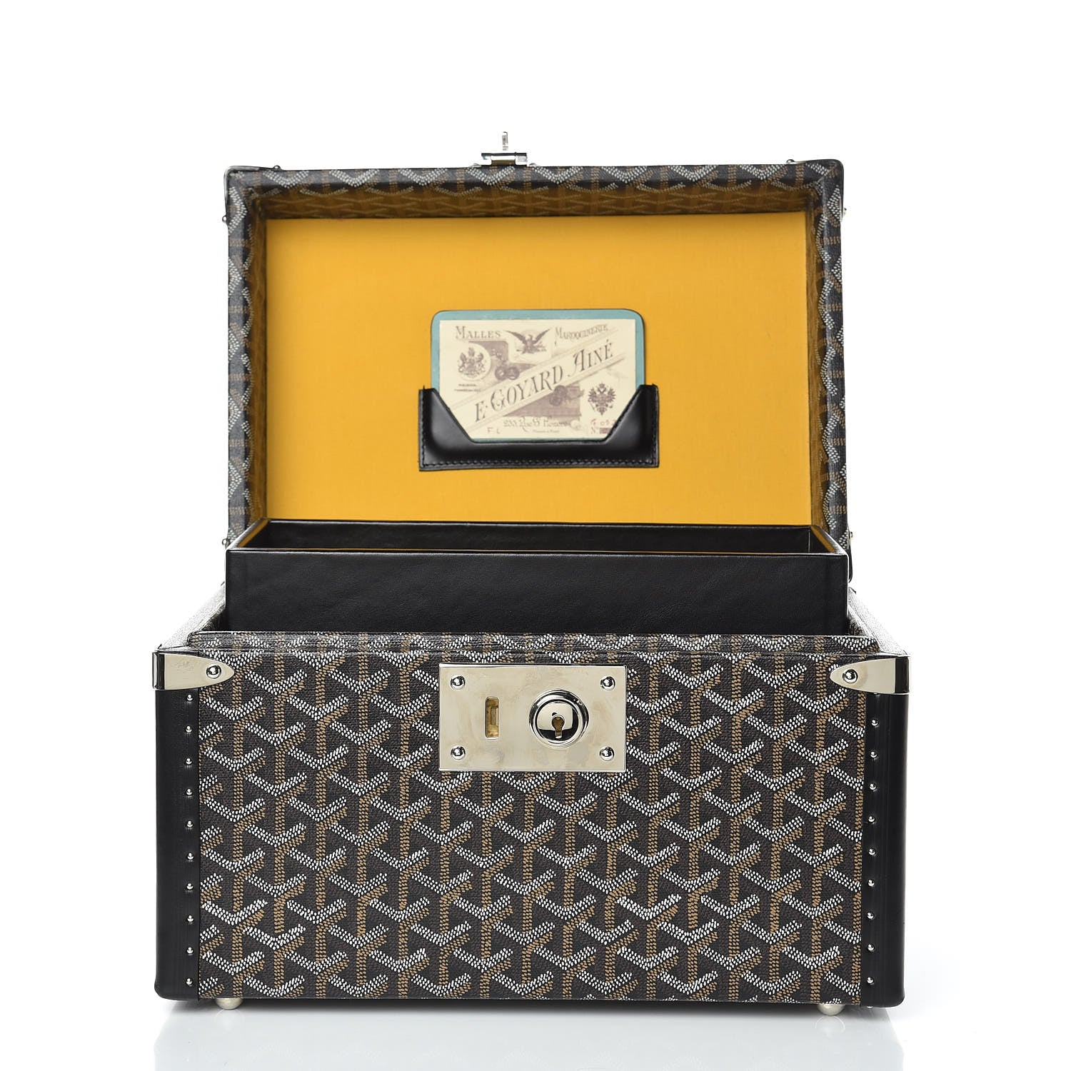 Goyard Goyardine Sardaigne Train Case Black 6 of 13