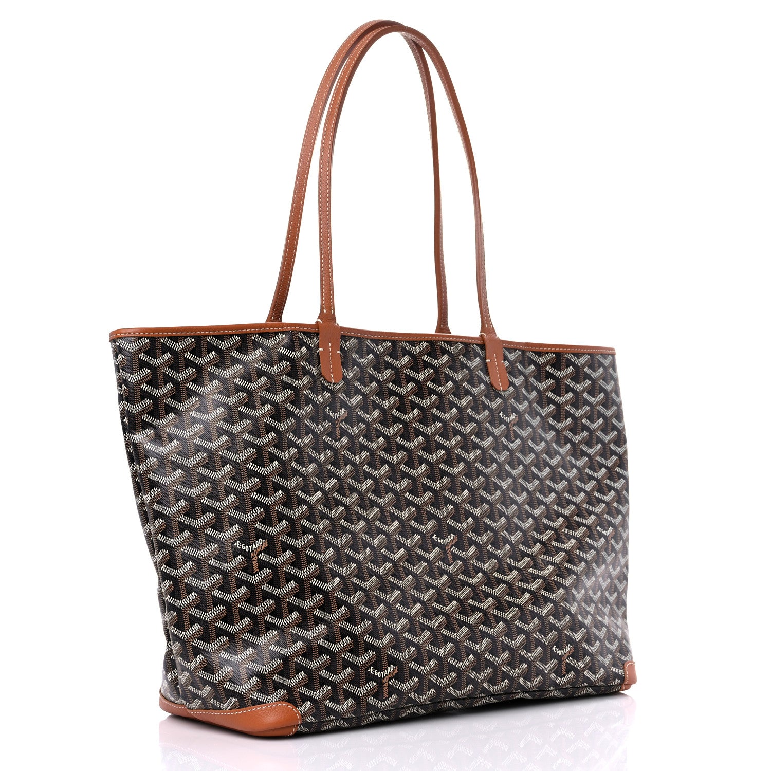 Goyard Goyardine Artois MM Black Gold 2 of 9