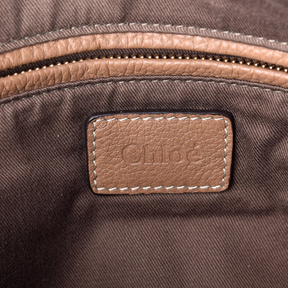 Chloe Calfskin Large Marcie Satchel Nut 6 of 8