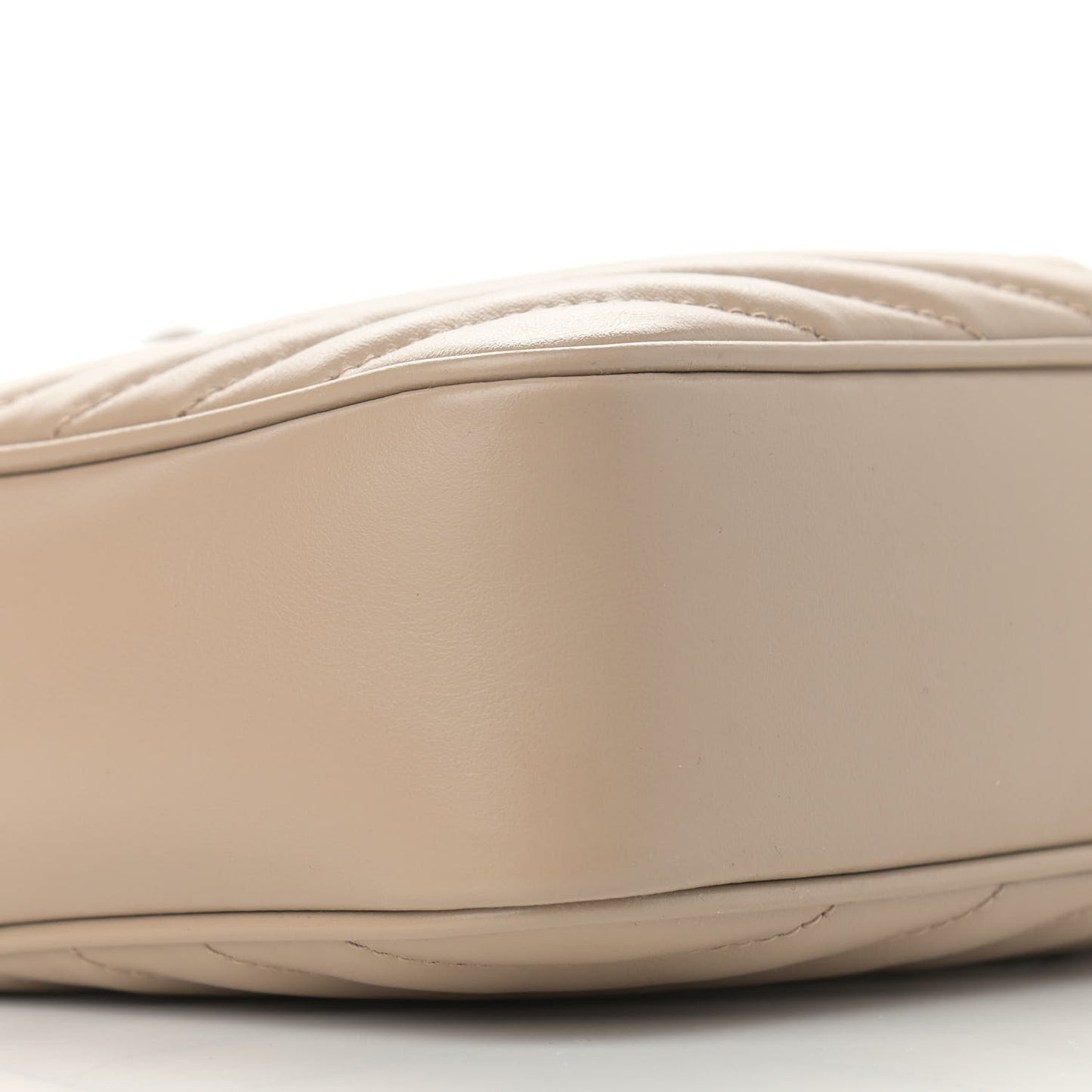Calfskin Matelasse Monogram Lou Camera Bag Dark Beige