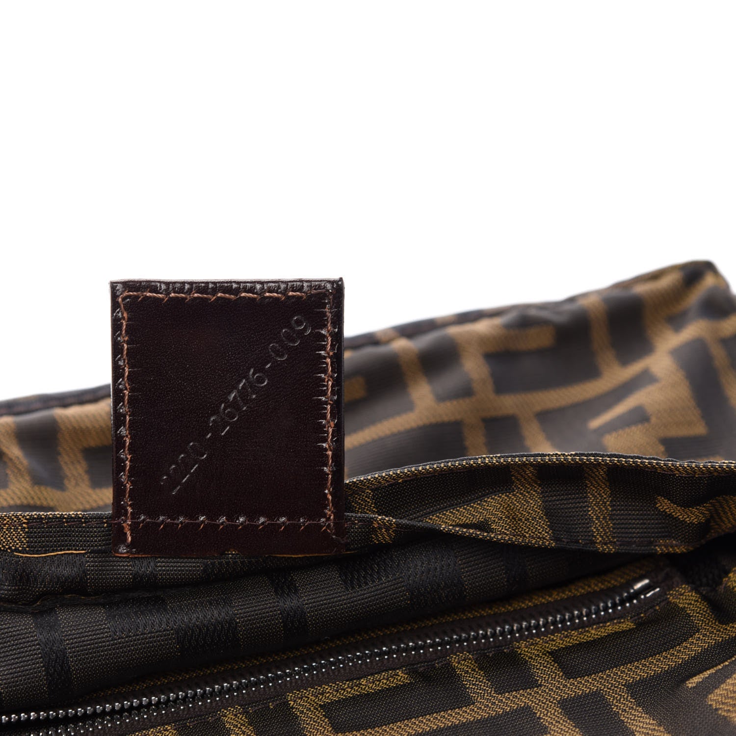 Fendi Zucca Pochette Tobacco 7 of 14