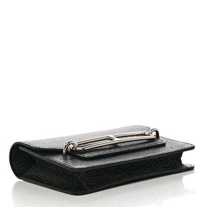 Hermes Chevre Mysore Roulis Slim Wallet Black 8 of 24
