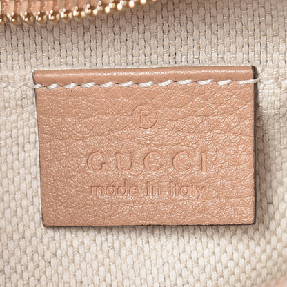 Gucci Pebbled Calfskin Small Soho Disco Bag Rose Beige 6 of 7