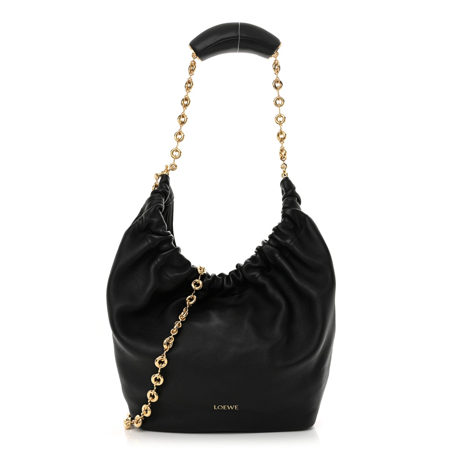 Loewe Buttery Nappa Lambskin Small Squeeze Bag Black 1 of 9