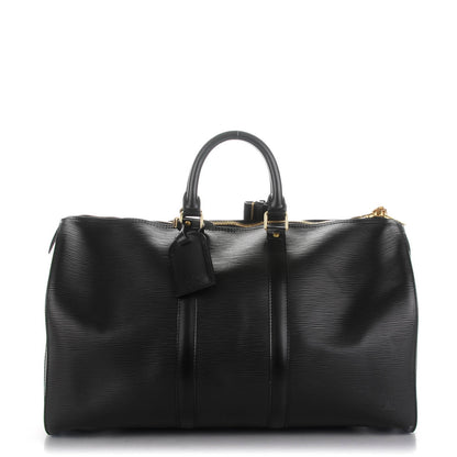 Louis Vuitton Epi Keepall 45 Black 1 of 7