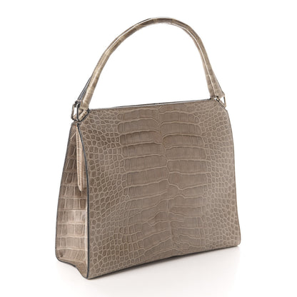Prada Crocodile Frame Bag 3 of 9