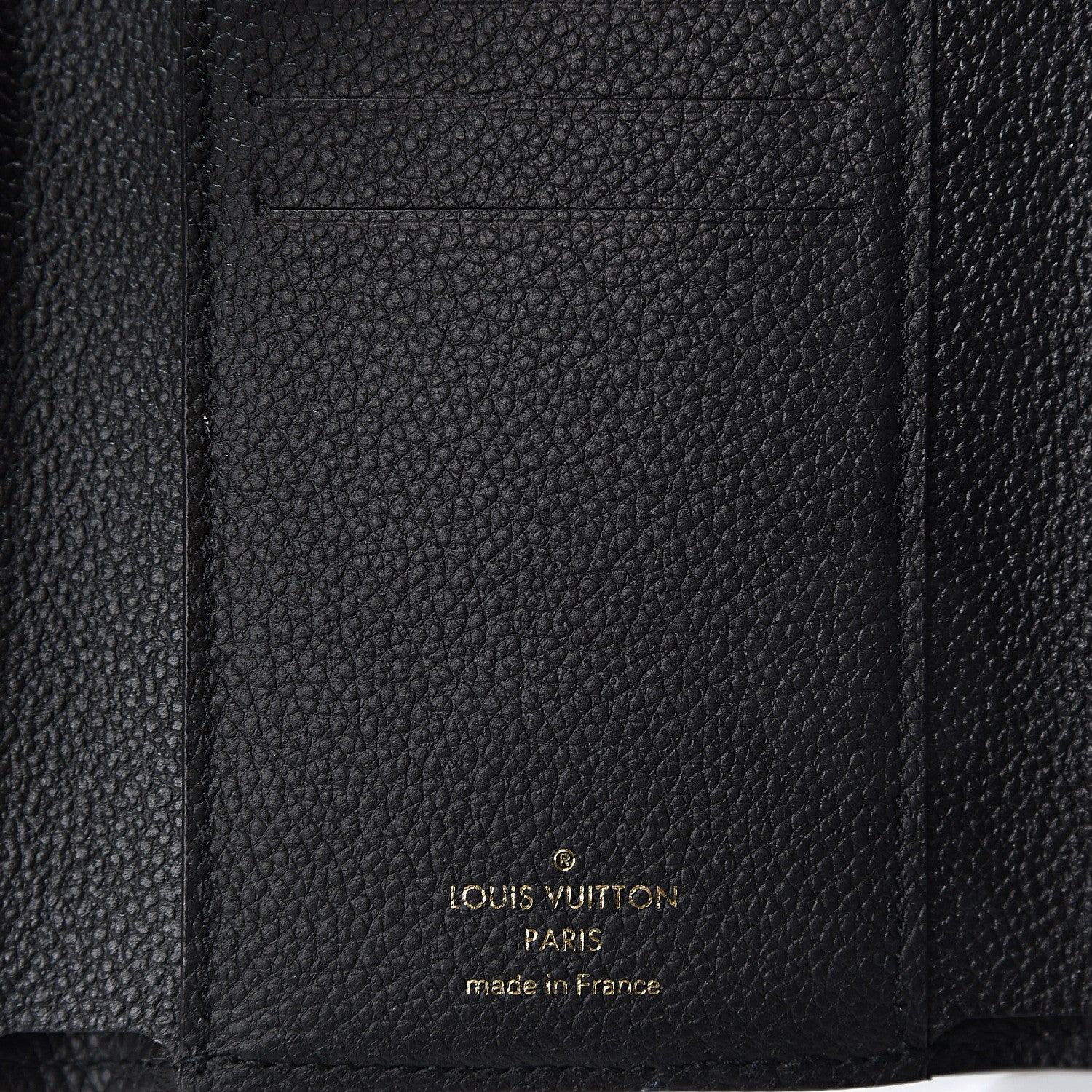 Louis Vuitton Monogram Pallas Compact Wallet NM Black 5 of 10