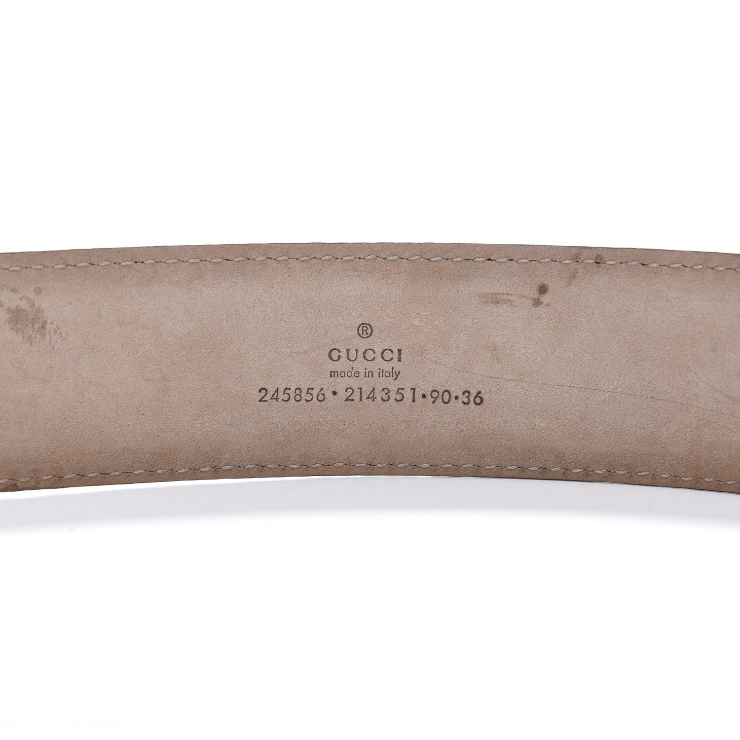 Gucci Guccissima Lovely Heart GG Belt 90 36 Peonia Flower 5 of 7