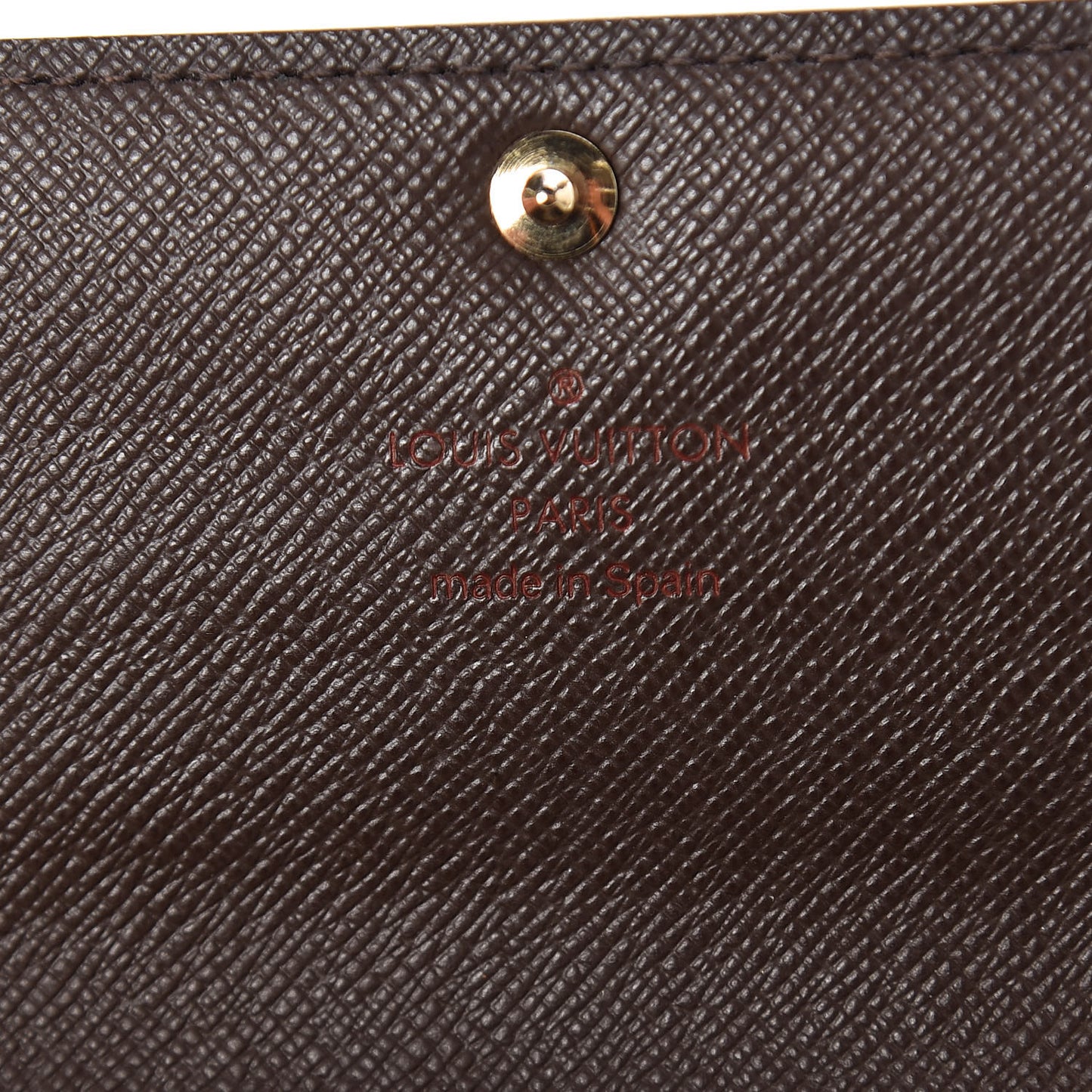 Damier Ebene Sarah Wallet