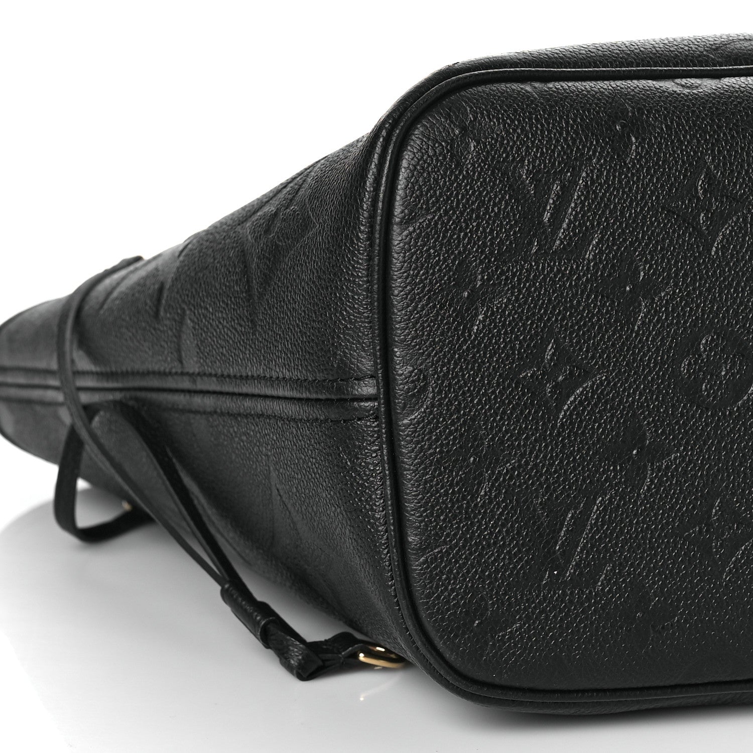 Louis Vuitton Empreinte Monogram Giant Neverfull MM Black 8 of 9