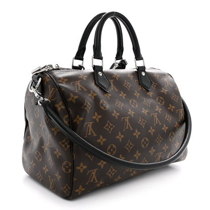 Louis Vuitton Monogram Speedy Soft 30 Dark 3 of 11