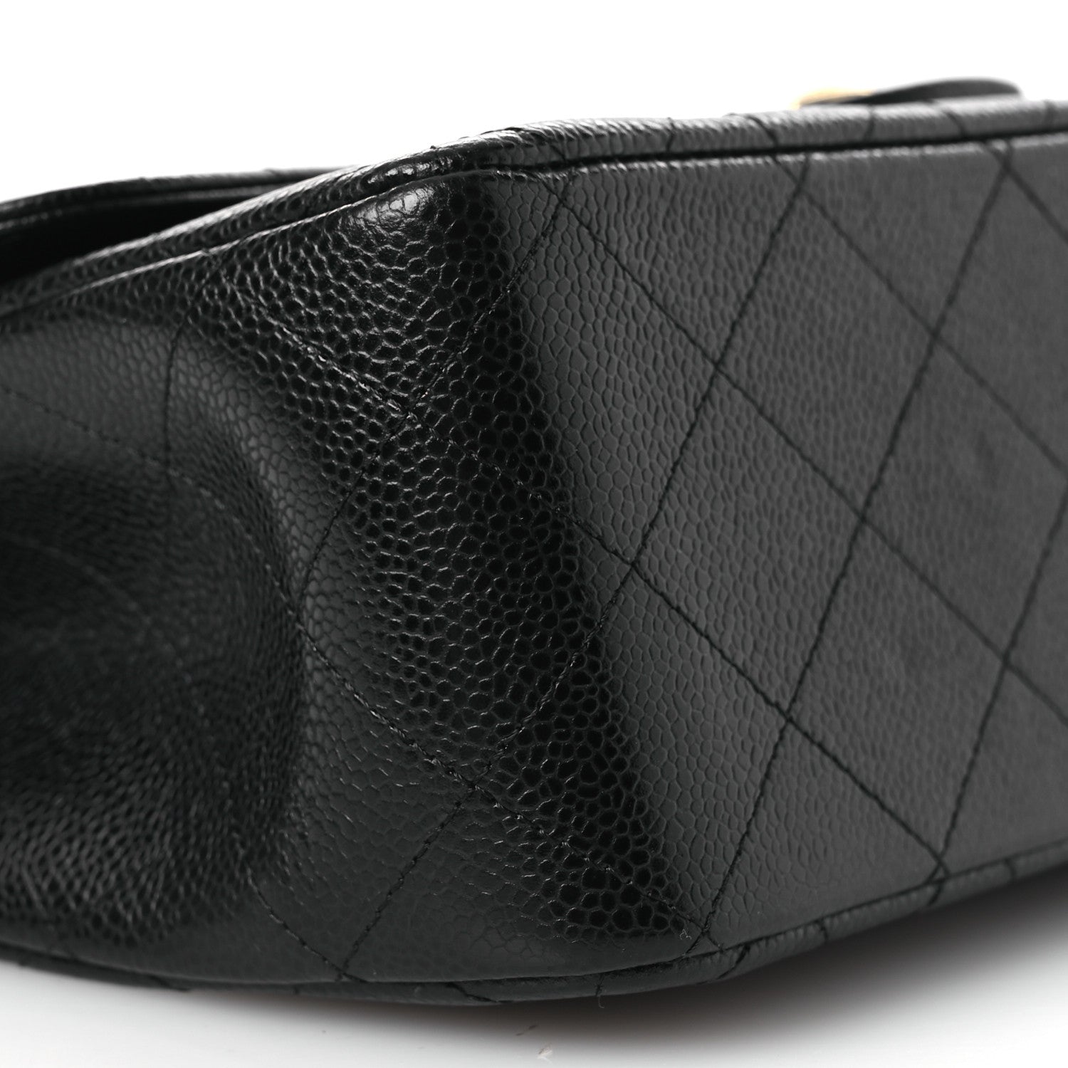 Chanel Caviar Quilted Jumbo Double Flap Black 17 of 27