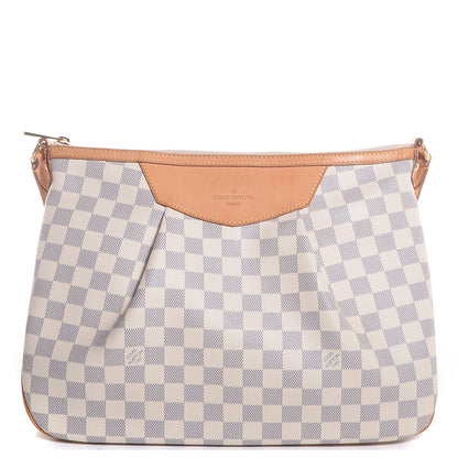 Louis Vuitton Damier Azur Siracusa MM 1 of 8