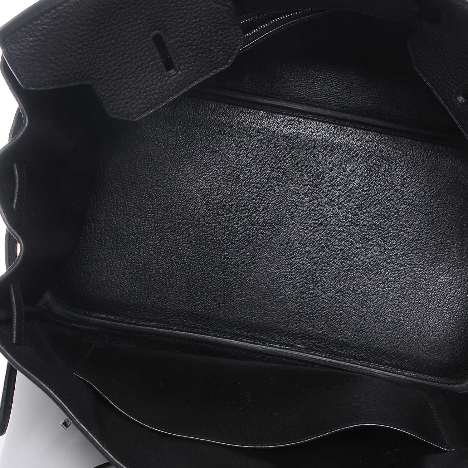 Hermes Taurillon Clemence Birkin 35 Black 8 of 26