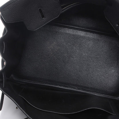 Hermes Taurillon Clemence Birkin 35 Black 8 of 26
