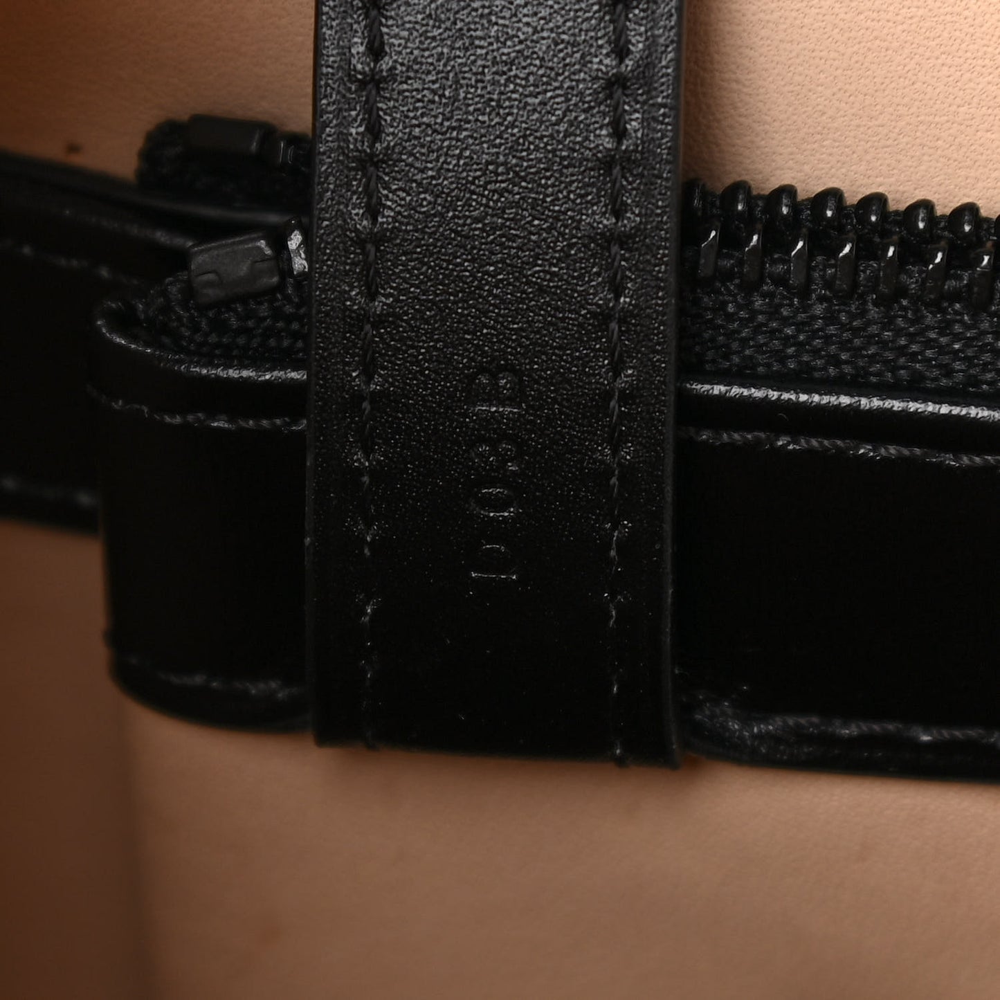 Calfskin MM L'Humour Brillant Satchel Black
