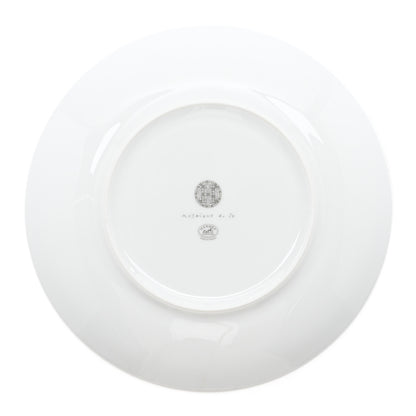 Hermes Porcelain Mosaique au 24 Platine Dessert Plate 8.3 2 of 6