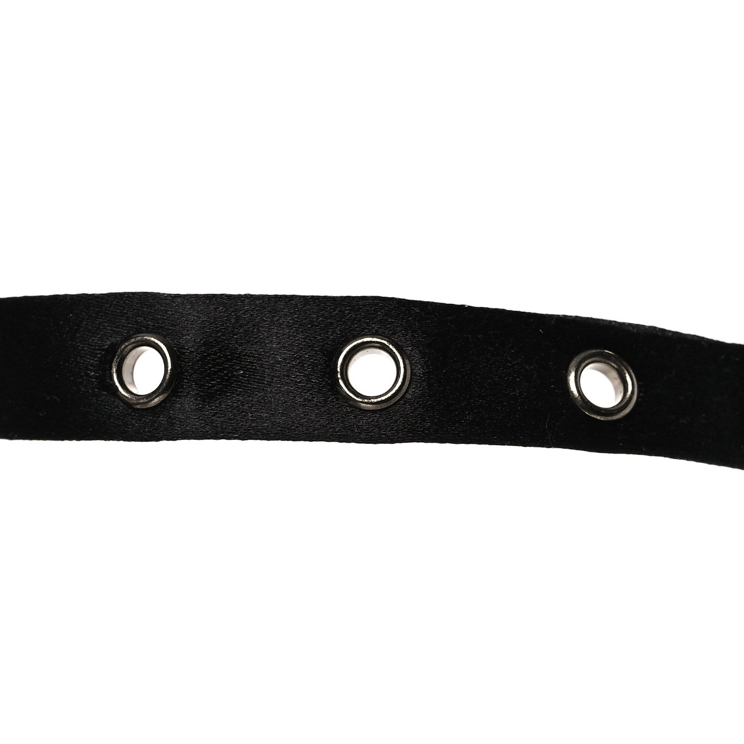 Christian Dior Silk Dior Bow Belt Black 3 of 6