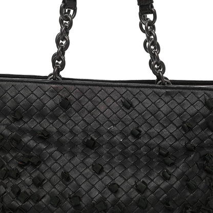 Bottega Veneta Nappa Intrecciato Naruto Knot Tote Black 7 of 15