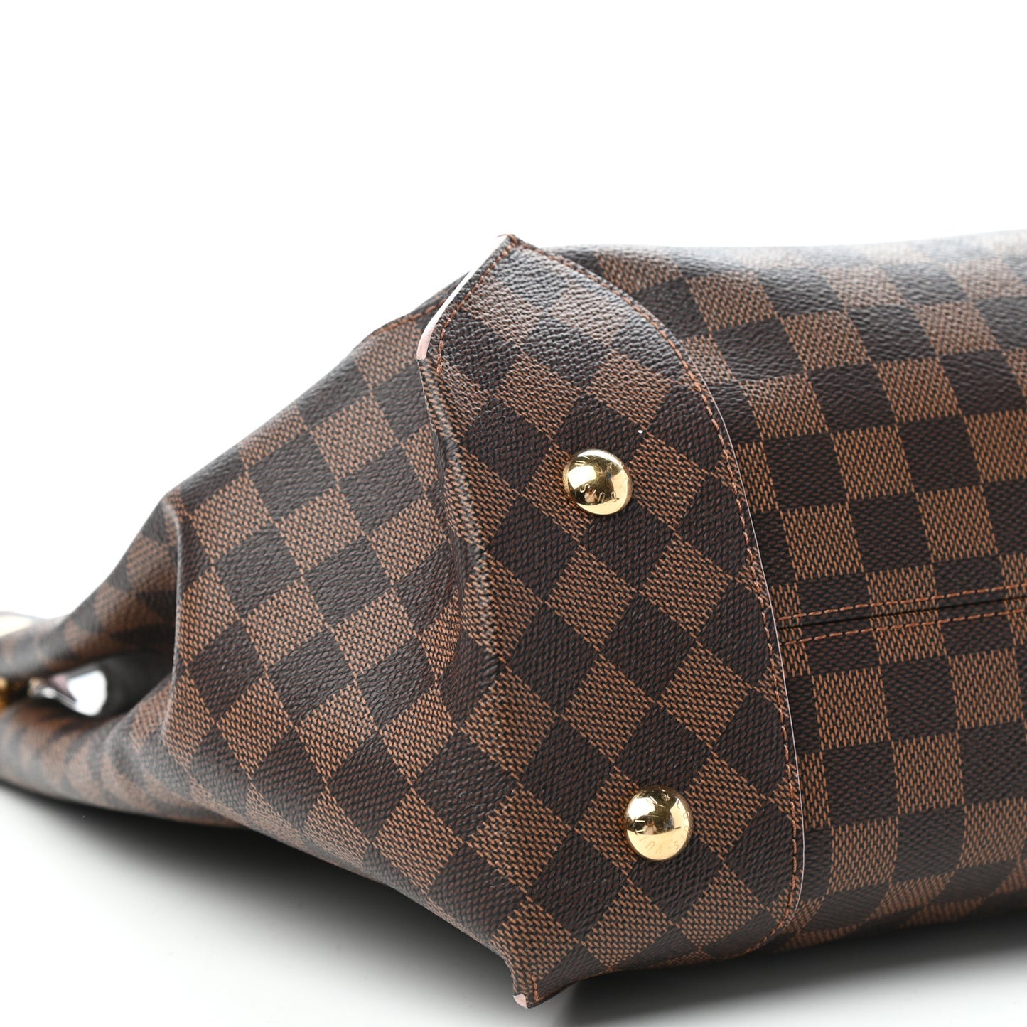 Damier Ebene Caissa Hobo Rose Ballerine