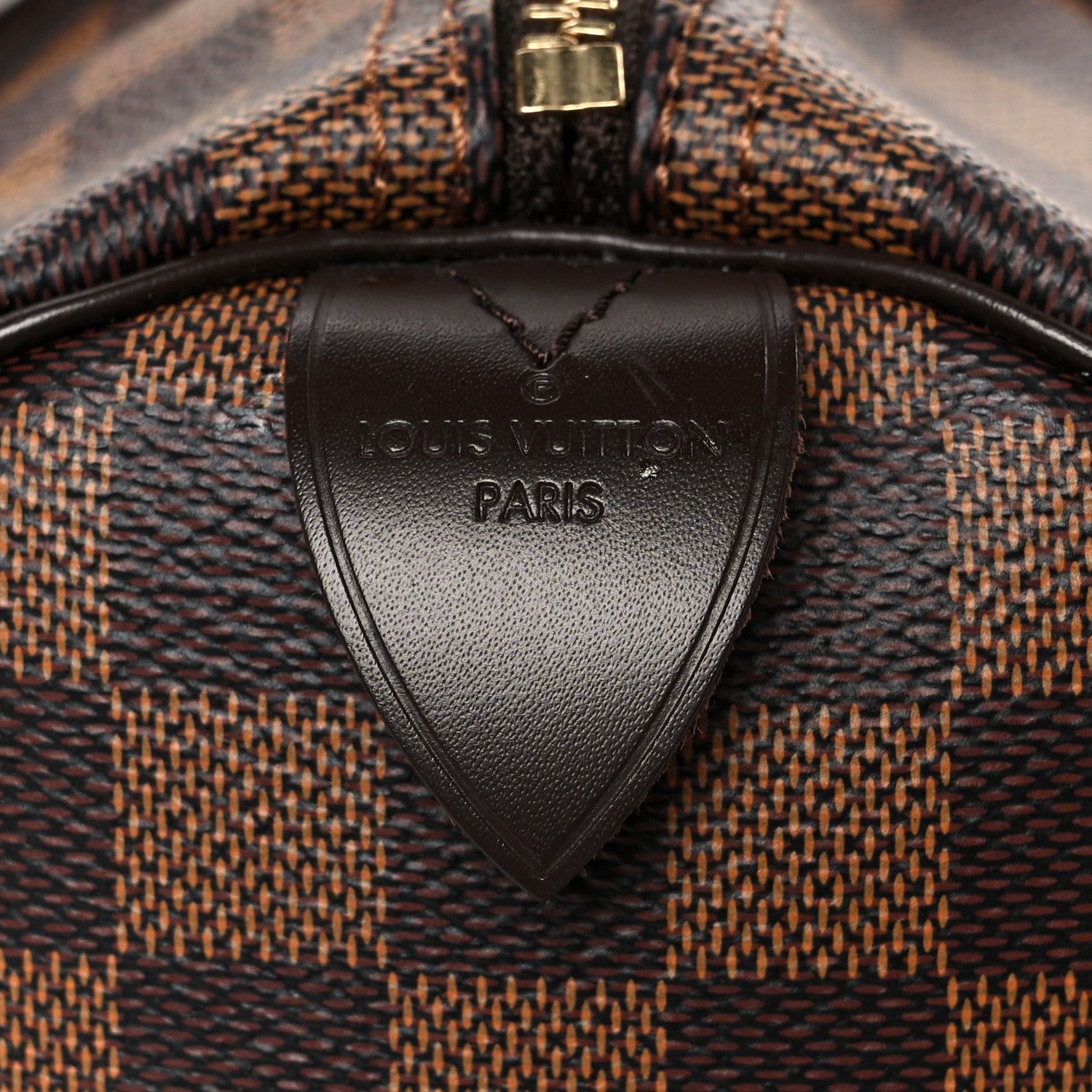 Louis Vuitton Damier Ebene Speedy 30 8 of 12