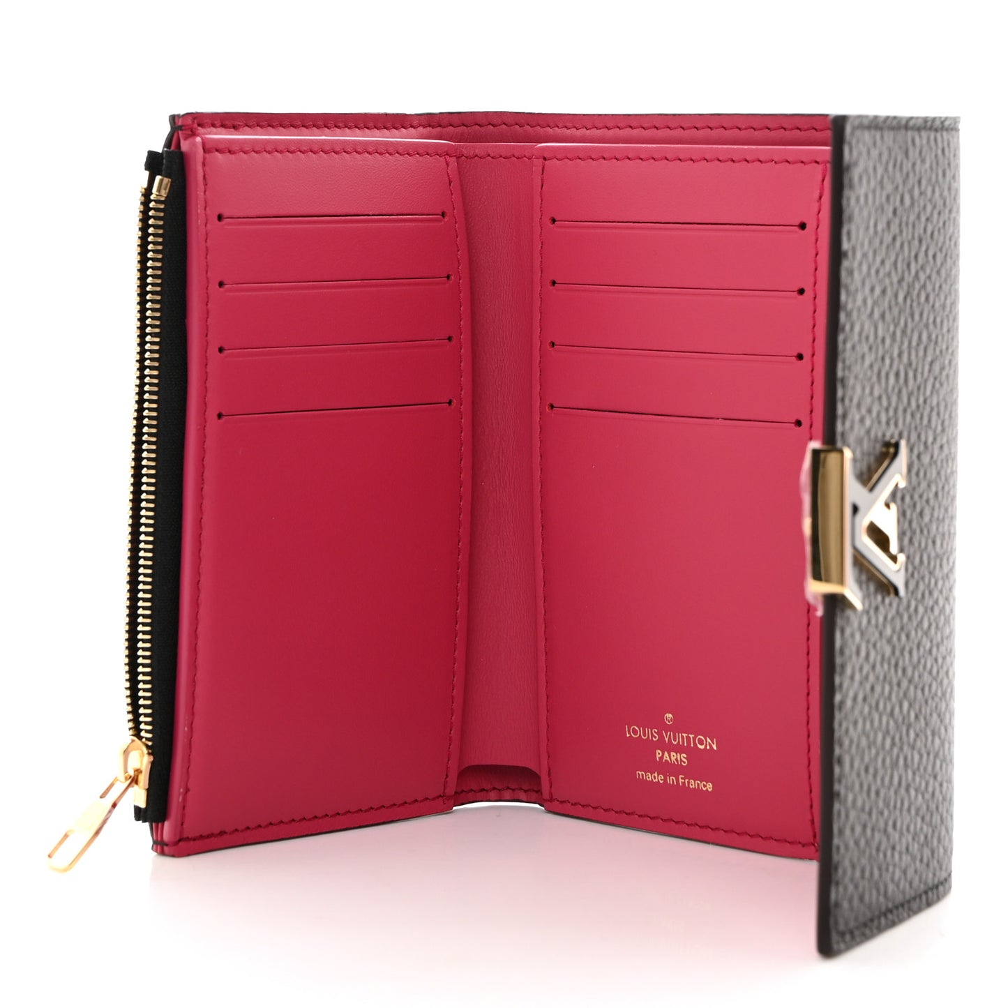 Taurillon Capucines Compact Wallet Black