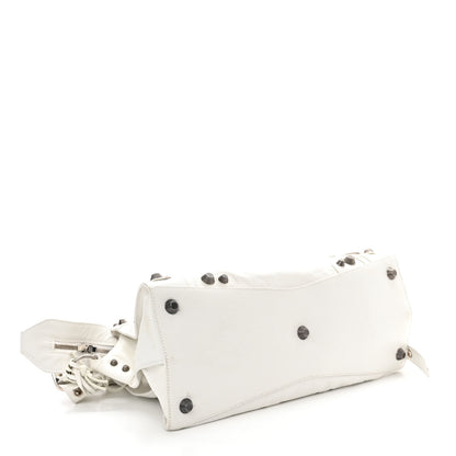 Balenciaga Agneau Arena Neo Cagole City Handbag Optic White 5 of 20
