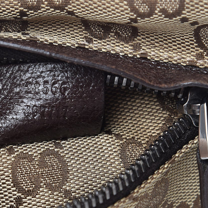 Gucci Monogram Web Belt Bag Dark Brown 7 of 9