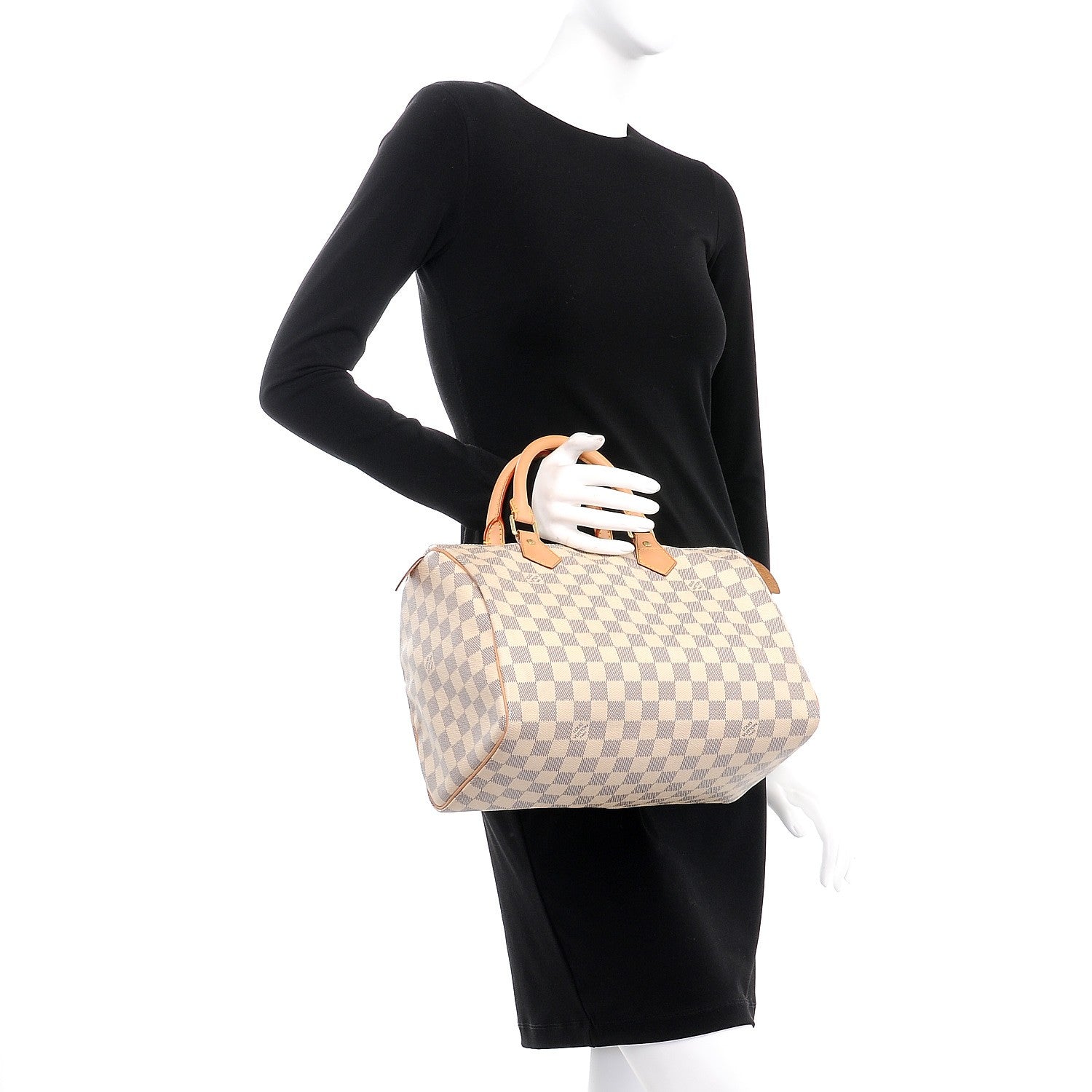Louis Vuitton Damier Azur Speedy 30 2 of 7