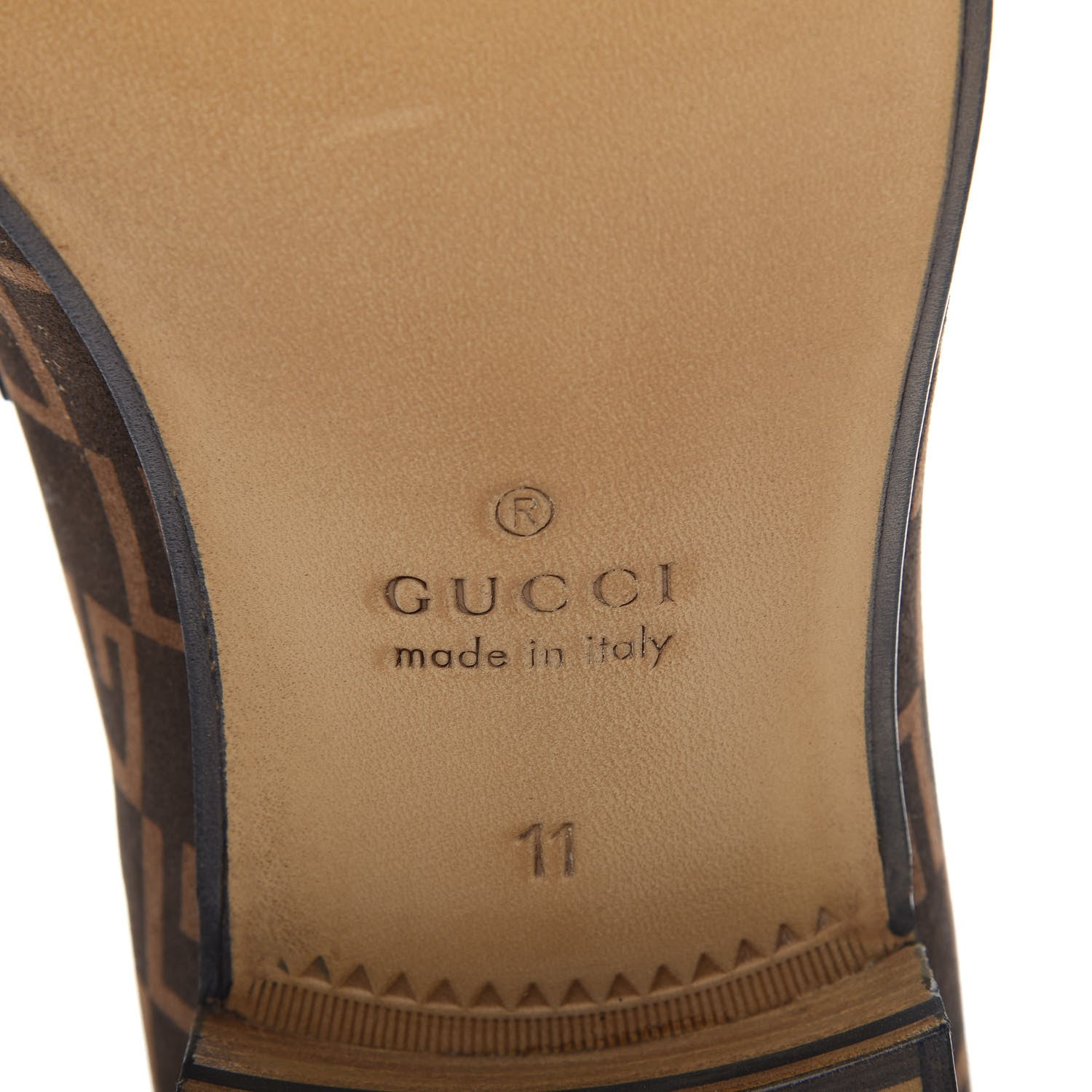 Gucci Vernice Naplack Suede Mens Square G Loafers 11 Black Sigaro 9 of 12