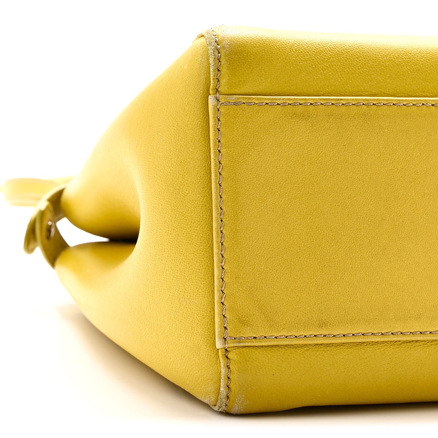 Nappa Mini Peekaboo Iconic Satchel Lime