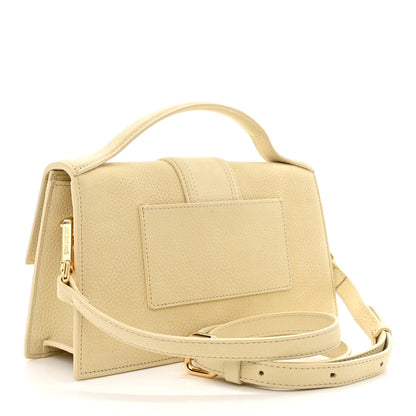 Jacquemus Grained Calfskin Le Grand Bambino Light Yellow 3 of 9