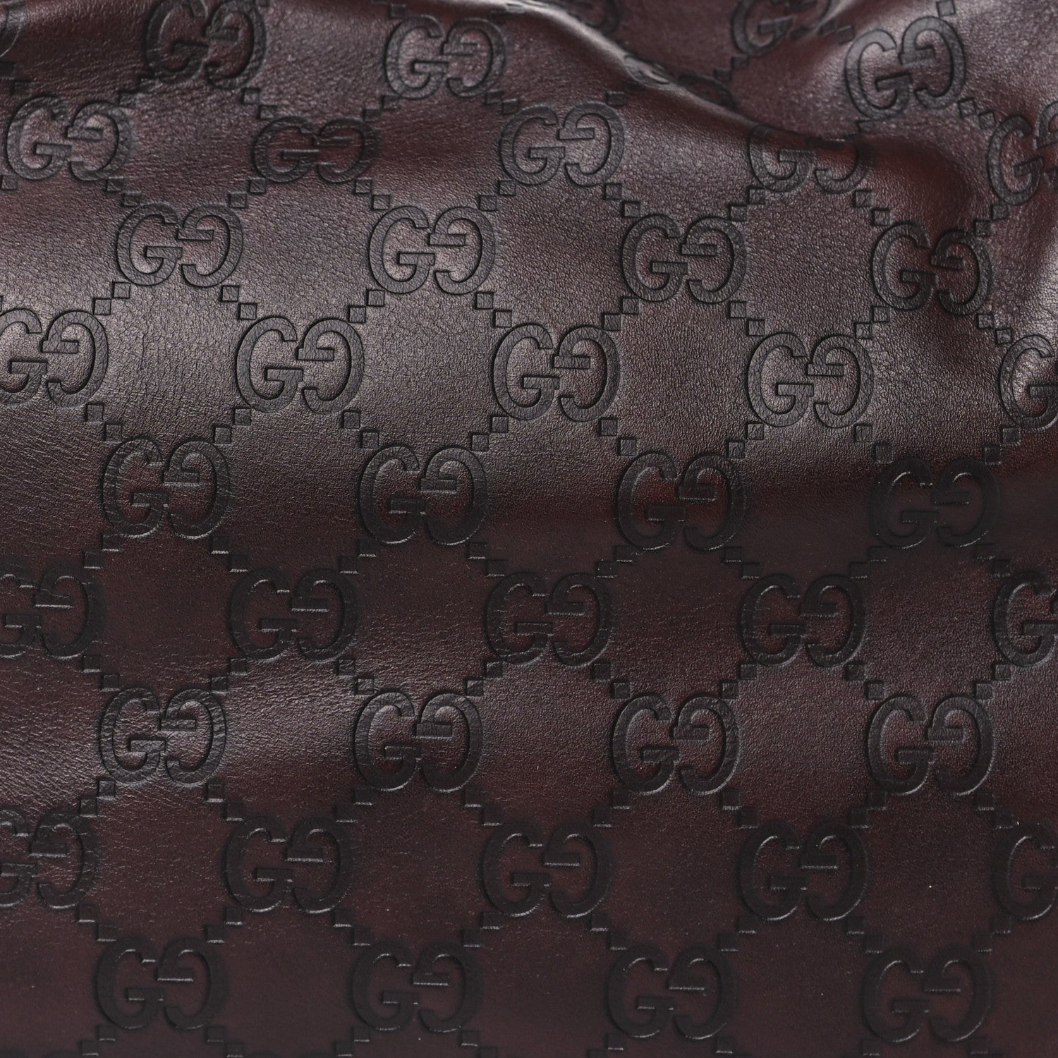 Gucci Guccissima Medium Horsebit Chain Hobo Dark Brown 8 of 11