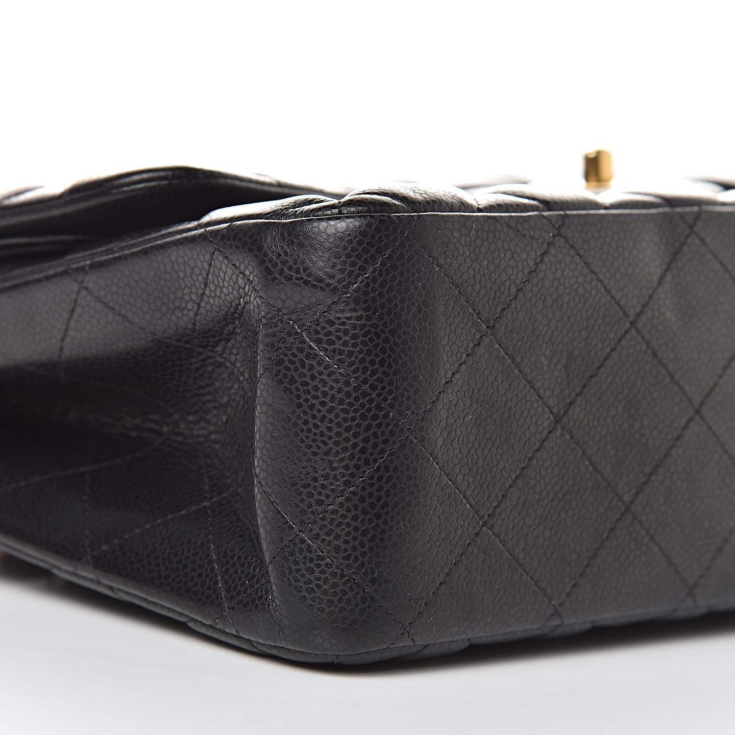 Chanel Caviar Quilted Jumbo Double Flap Black 13 of 18