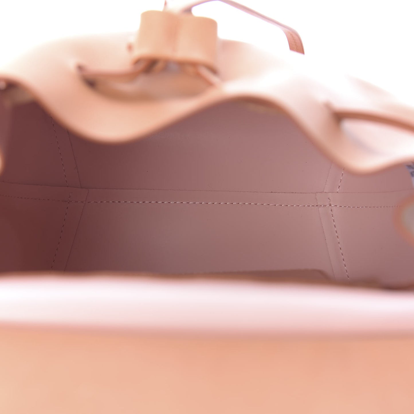 Vegetable Tanned Calfskin Mini Backpack Cammello Rosa