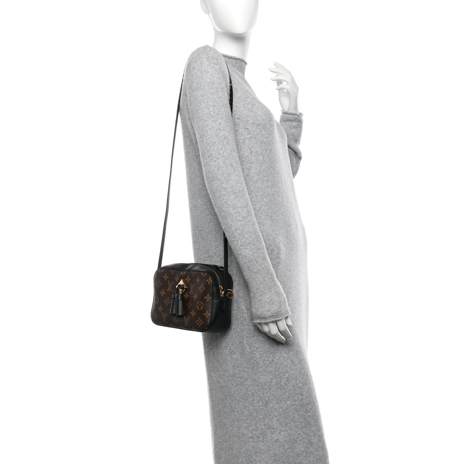 Louis Vuitton Monogram Saintonge Black 2 of 10