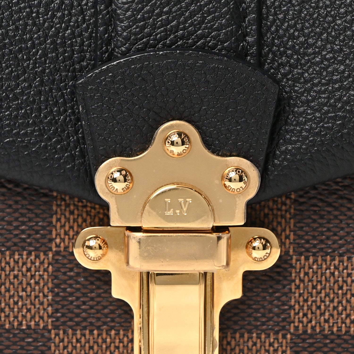 Louis Vuitton Damier Ebene Clapton Black 7 of 9