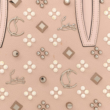 Christian Louboutin Calfskin Spikes Loubinthesky Medium Paloma Beige 12 of 16