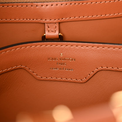 Louis Vuitton Raffia Capucines MM Caramel Ecru 7 of 10