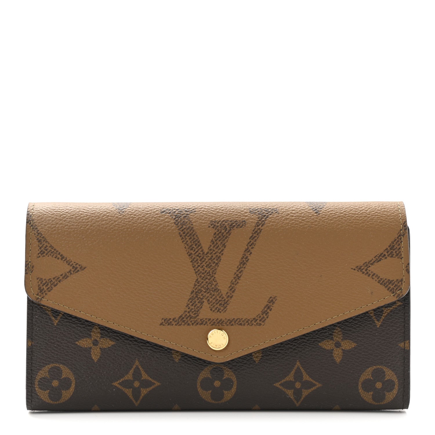 Louis Vuitton Reverse Monogram Giant Sarah Wallet 1 of 6